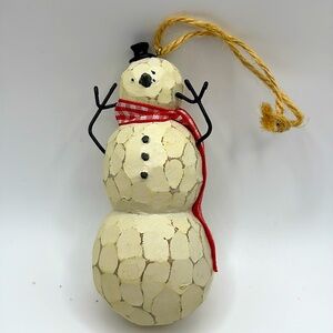 Snowman Christmas ornament